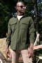 Cotton Double Pocket Long Sleeve Regular Fit Winter Shirt Men's SHIRT CF24W127221 - 2