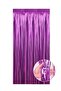 Metalized Background Curtain Wall Curtain Purple Color - 2