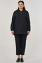 Embossed Pattern Tunic Black - 3