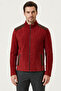 Henry Men's Double-Sided Genuine Leather Burgundy Suede Jacket