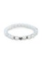 Moonstone Women's and Men's Natural Stone Bracelet - Elastic - 6