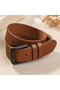 Genuine Leather Belt Black and Brown Options |   Stylish and Durable - 7