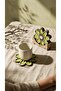 Wooden Cup Coaster Set Floral Patterned Coaster Decorative Gift - 2