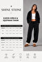 Women's Oversize Hooded Zip-Up Tracksuit Set – Sweatshirt & Jogger Pants - 3