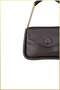Mini Hand and Shoulder Bag with Chain Strap - Bitter Brown - 3