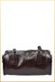 Women's Cylinder Baguette Hand and Shoulder Bag – Bitter Brown - 5
