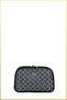 Women's Patterned Leather Design Strap Hand and Shoulder Bag - Black