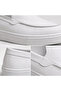 Full White Leather Men's Shoes - Laceless High-Sole Easy-To-Clean Non-Slip Sole Comfortable Casual Sports Shoes Ba0241 - 6