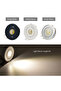 مصباح سقف LED صغير COB 3 وات بلمسة نهائية سوداء وأبيض دافئ 3000 كلفن، مصباح سقف LED صغير COB 3 وات DIY، مصباح سقف مرصع بالنجوم - 2