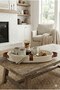 Large Ecru, Handmade Oval Wicker Basket Tray - Decorative, and Multi-Purpose Bathroom, Kitchen Organizer - 6