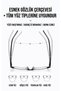 5+1 Magnetic Clip-On Polarized Sunglasses Set – Clear Grey Rectangular Optical Frame, 5 Interchangeable Colorful Sun Clips, Unisex - 7