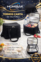 40 Liter Thermos Bag – Thermal Insulated Cold/Warm Keeper Picnic & Camping Ice Cooler Bag Family Size - 3