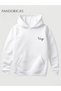 Virgo Zodiac Constellation Printed on the Back and Chest Hooded Cotton Sweatshirt – Virgo (Hoodie) - 2