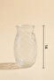 Selen Concept Pineapple Model Handmade Glass Cocktail Cup Set of 4 - 5