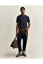Men's Navy Blue Regular Fit T-Shirt - 4