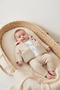 Seasonal Corduroy Coat with Floral Collar Accessories, 3-Piece Set: Coat, Bottom, and Top - 3