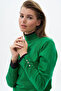 Basic Knitwear Blouse Green - 6