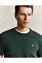 Men's Green Regular Fit T-Shirt - 5