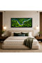 Beautiful Framed Canvas Wall Art 60x120 cm with Outer Frame, Elegant Home Decor - 4