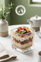 Selen Concept Handmade Glass Square Magnolia and Dessert Bowl