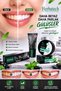Teeth Whitening Set - Black Toothpaste with Activated Carbon 75 ml + Tooth Powder 45 Gr - 4