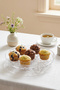 Selen Concept Bubble Model Glass Stand Single Cup Holder - 2