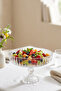 Selen Concept Linea Drop Model Footed Handmade Glass Salad and Fruit Bowl Set of 2 - 4