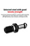 BT40X45 45° Through Hole Water Outlet Pull Stud BT30 BT40 BT50 Rear Pull Internal Cooling CNC Tool H - 3