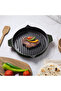 Duo Techniq Bombe Grill Cast Iron Grill Pan Basil 30cm