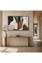 Abstract Design Double Canvas Painting Set of 2 (40x60 cm) – Framed Wall Art with Black Hollow Frame - 4
