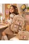 Tokyo Korea Badge World 2-Piece Children's School Bag Set – Backpack and Lunch Bag - 3