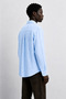 Men's Shirt Monarch Line Light Blue – Long Sleeve, Button-Down, Modern Relaxed Fit - 3