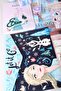 Dekomus Licensed Frozen Ice Glow Collection 32 Piece Full Stationery Set Pencil Bag, Handle Cup - 4
