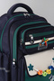 Ç-51981 School Bag Backpack Dark-Green - 4