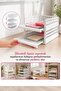 Smart Shelf Maxi-Midi Set White - Multi-Purpose Smart Sliding Shelf for Clothes and Home Accessories in the Wardrobe