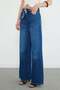 High Waist Jean with Belt Detail - 7