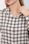 Gray 3721 Model Graphic Patterned Shirt - 5