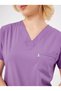 Single Top Lilac Lycra Unisex Medical Nurse and Doctor Uniform Surgical Clothing