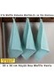 Luxury Kitchen Towels 3 Pieces - High Quality, 100% Cotton, 30X30 Cm, Waffle Weave Hand Face Guest Towels Washcloth Towels - 3