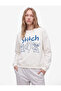 Stitch Licensed Printed Comfortable Fit Raised Crew Neck Long Sleeve Sweatshirt - 2