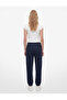 Three-Threaded, Ruffled, Pocketed, Tie-Waist Jogger Sweatpants - 2