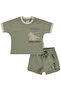 Jurassic World 6-18 Months Set - Khaki - 5