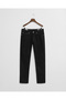 Men's Black Slim Fit Jeans - 4