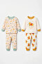 Girls' and Boys' Pajama Sets Come in 2 Sets