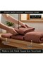 Luxury 4-Piece Waffle Weave Towel Set (2 Bath + 2 Hand), 100% Cotton Quality Quick-Drying Towels - 6