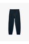 Three-Threaded, Ruffled, Pocketed, Tie-Waist Jogger Sweatpants - 3