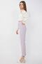 Women's Basic Cut-Cut Jeans Trousers Lilac - 3