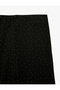 Normal Waist Stone Detailed Regular Fit Viscose Wide Leg Sweatpants - 7