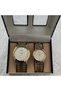 Adorn Classic White & Gold Couple Watch Set – Matching White Dial & Gold-Tone Watches | Elegant Couple Gift Set | Stylish Watches for Men & Women | Perfect for Special Occasions - 3