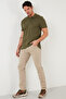 Cotton Slim Fit Buttoned Men's Polo Collar T Shirt 5902281 T-Shirt - 6